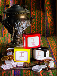 Tè in filtri di garza Mussolina